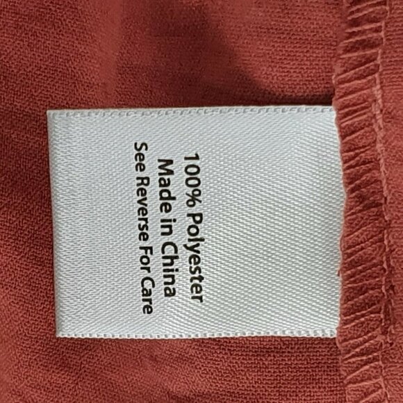 NEW Coral Bay Women's Button Down Top 3/4‎ Sleeve V Neck Pink Size Small - Picture 4 of 8